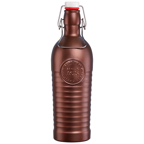 Bormioli rocco officina 1825 bottle with hermetic lid - 1.2L